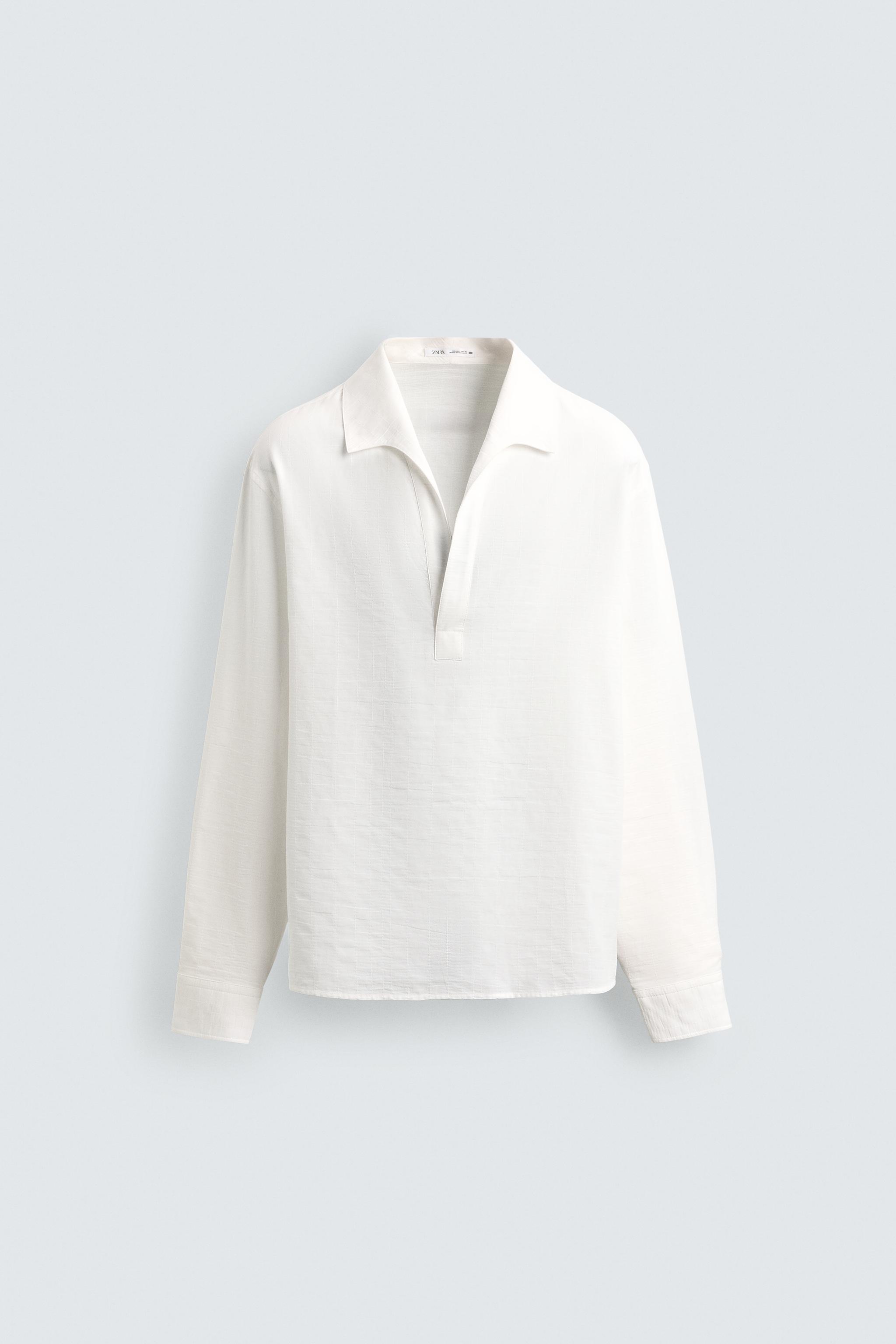 TEXTURED POLO SHIRT